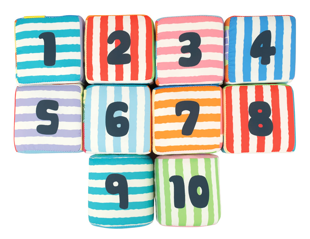 Math Blocks. Soft Soft Learning Blocks – K's Kids EU
